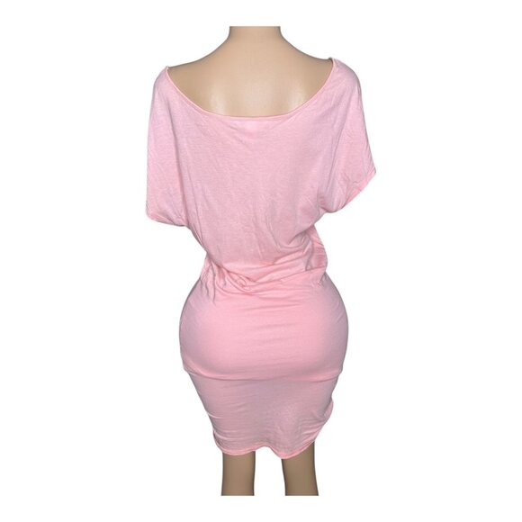 #826 Victoria Secret Women's Medium Short Sleeve Bodycon Dress - Picture 4 of 5